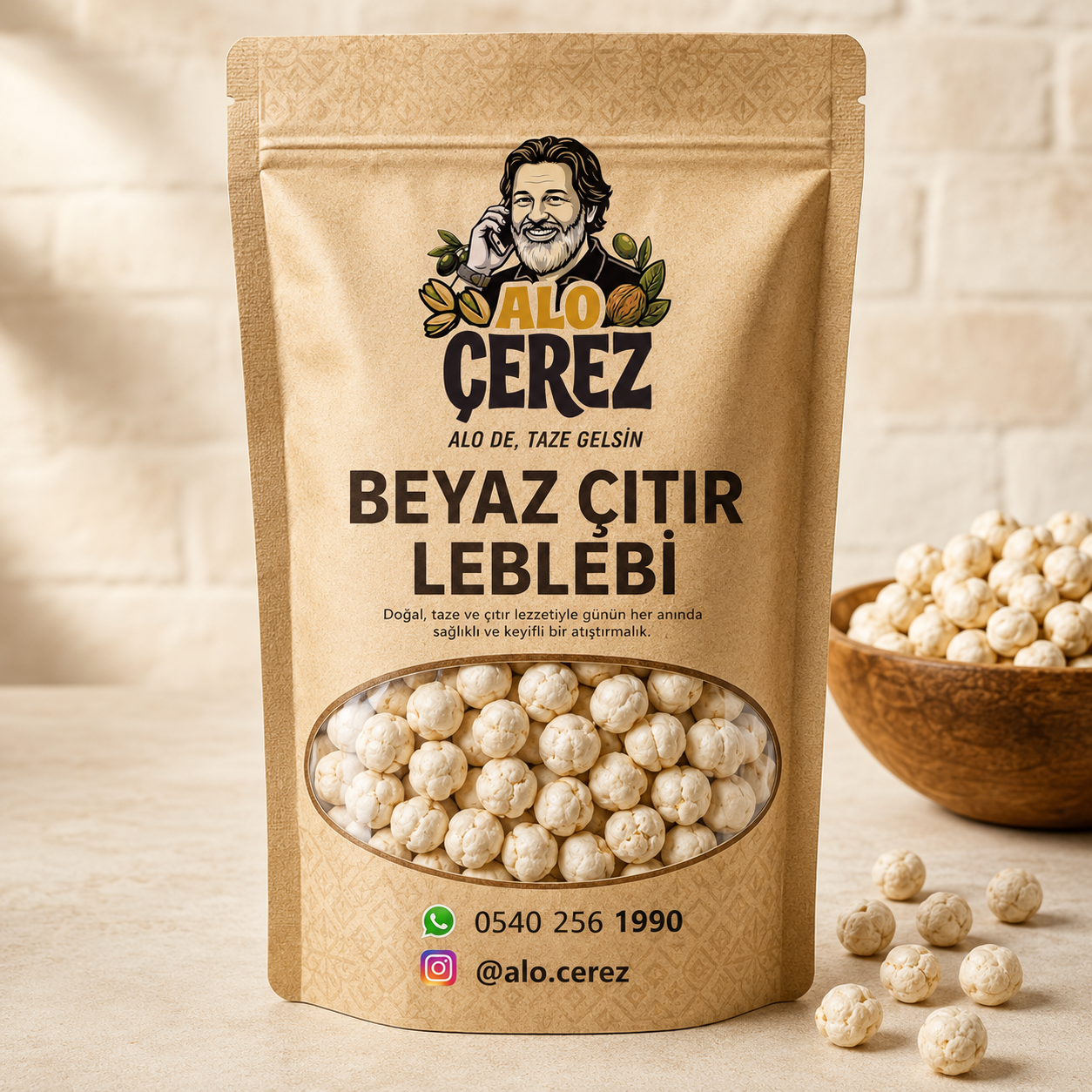 Beyaz Çıtır Leblebi