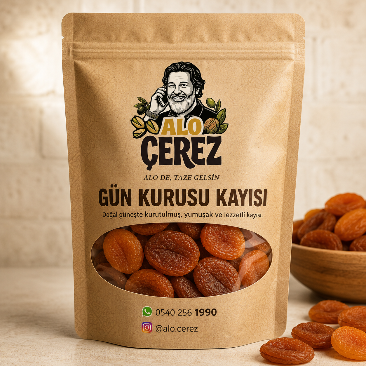 Natural Kayısı Gün Kurusu