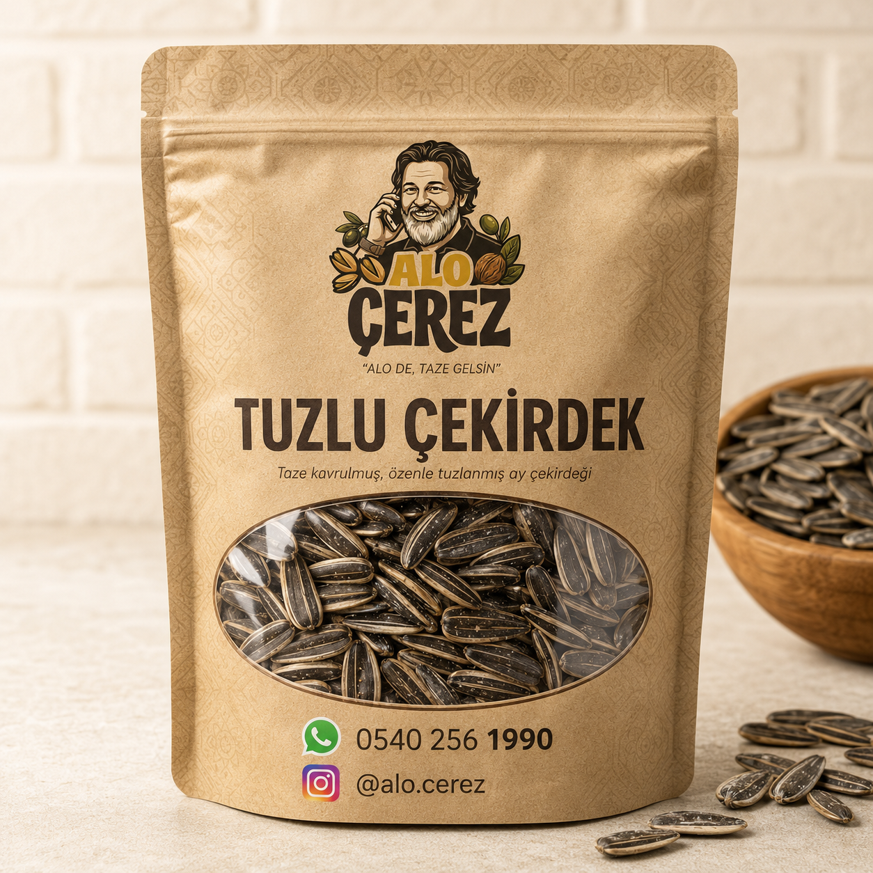 Tuzlu Ay Çekirdeği İri Özel