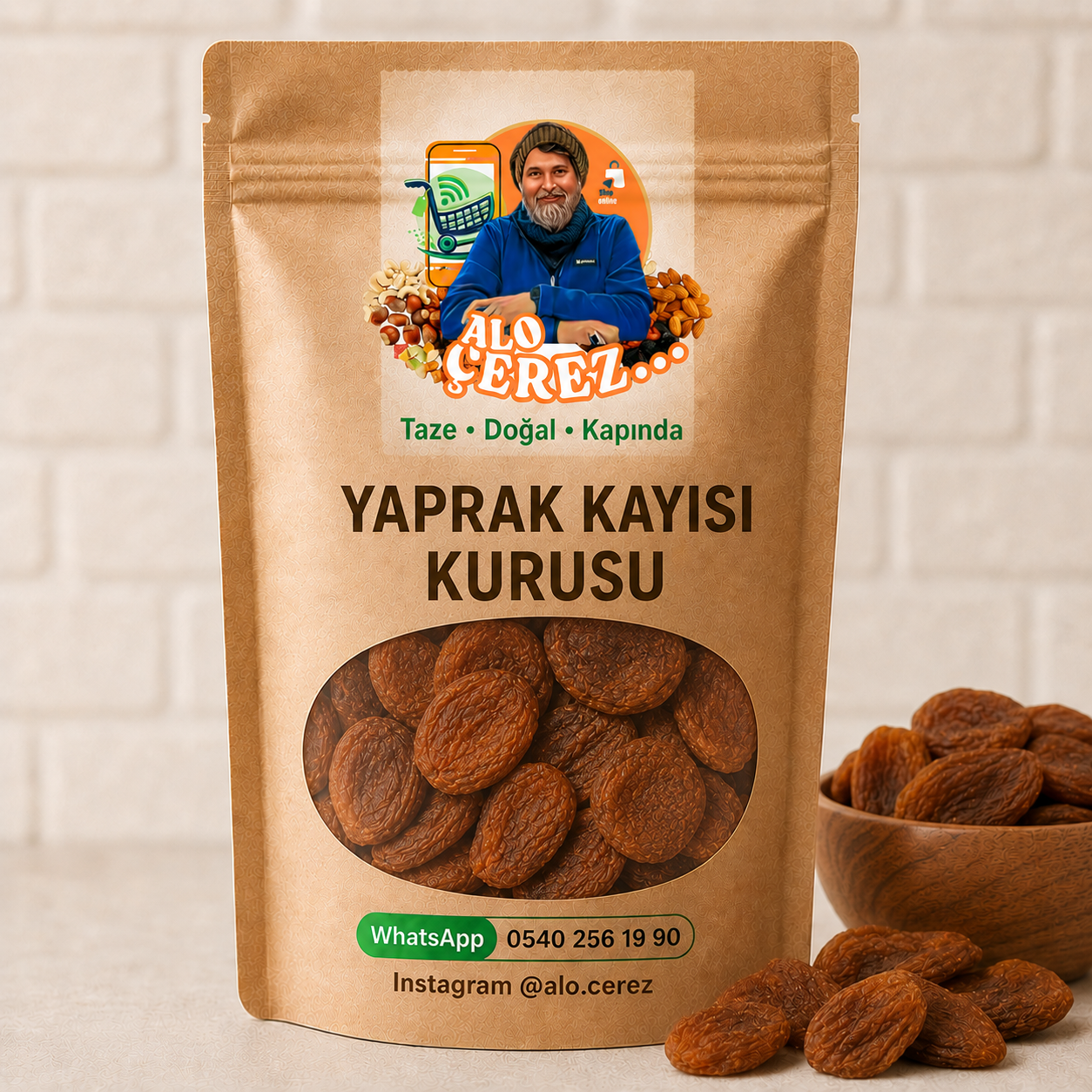 Yaprak Kayısı Kurusu