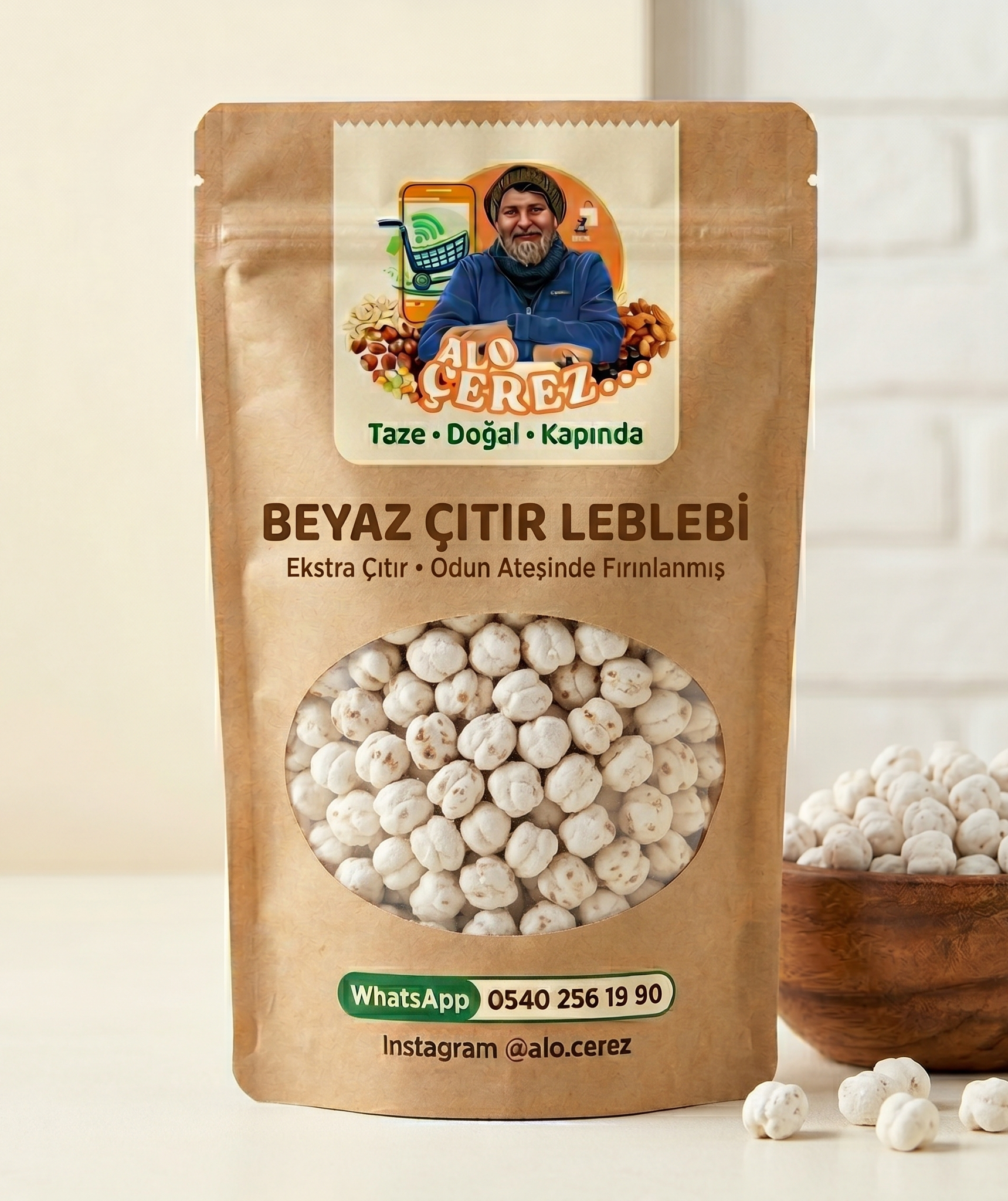 Beyaz Çıtır Leblebi